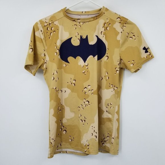 Under Armour Other - Under Armour Heat Gear Fitted Batman Shirt Size Youth XL
